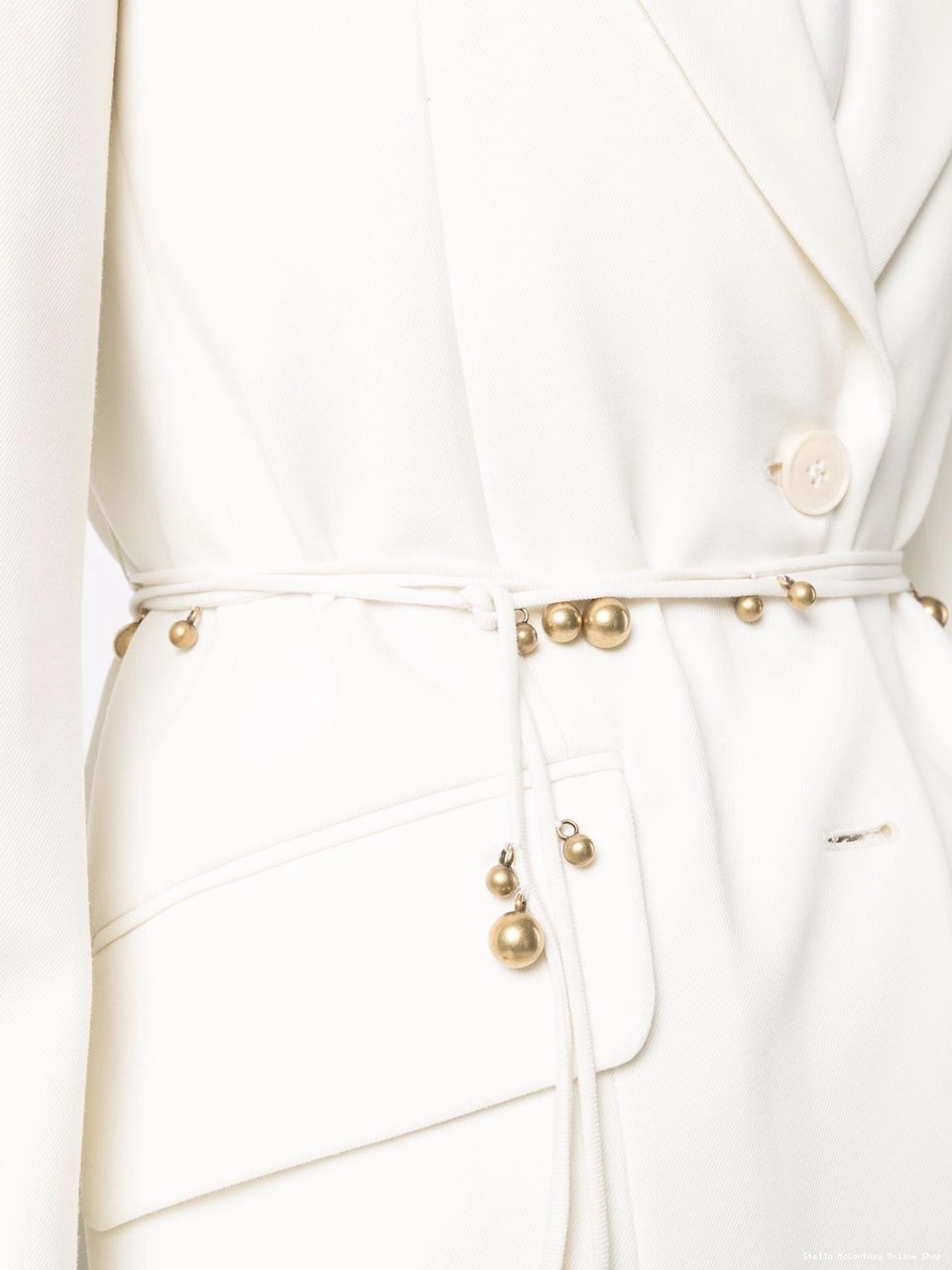 Affordable belted Women single-breasted blazer Stella McCartney 0712